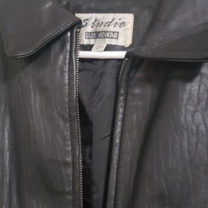 Studio Luis Alvear Leather Men's  Jacket